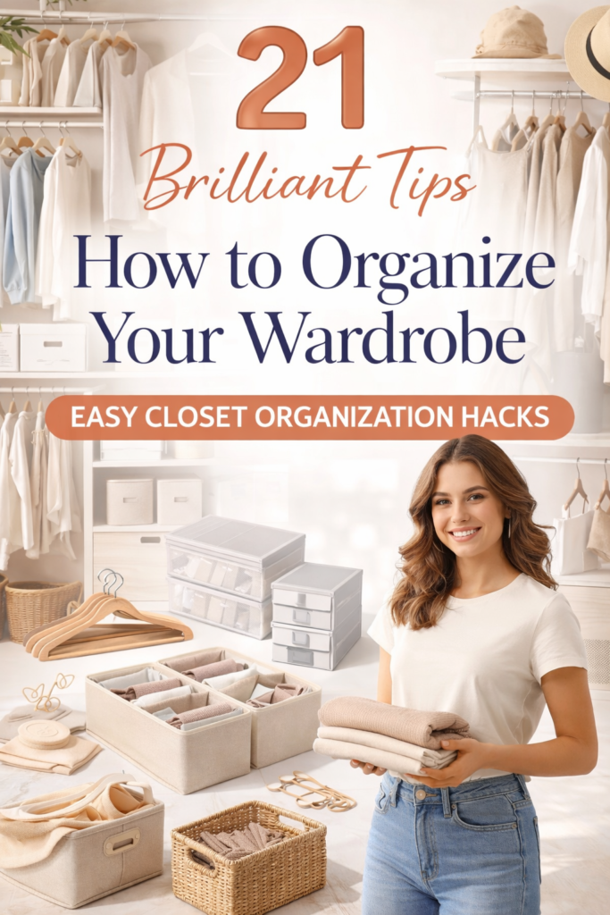 wardrobe organization tips