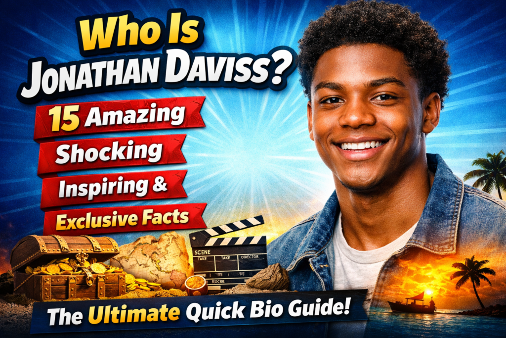 Who Is Jonathan Daviss quick bio feature image showing the Outer Banks actor with 15 amazing facts highlighted