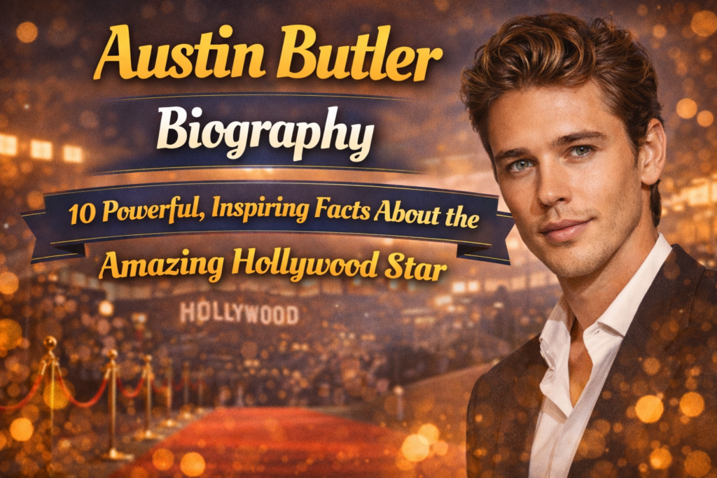 Austin Butler biography featured image showing the Hollywood actor and his rising film career