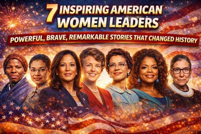 Inspiring American women leaders who changed history through courage and leadership