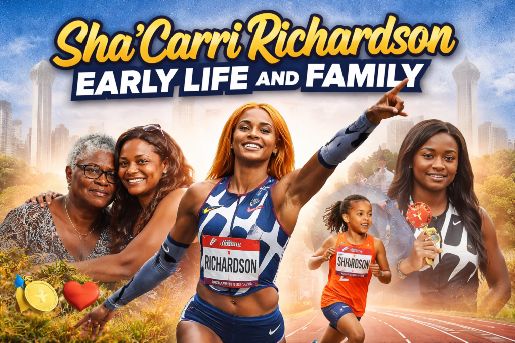 Sha Carri Richardson early life and family feature image