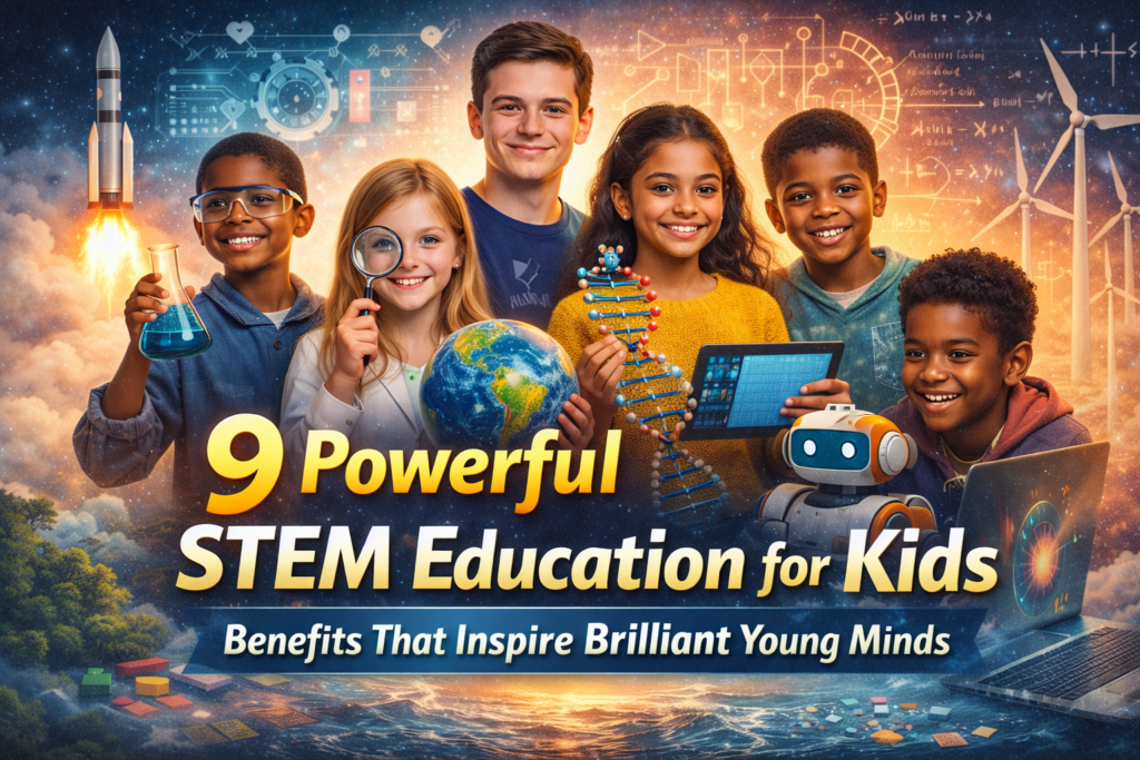 STEM education for kids learning science technology engineering and math through fun activities
