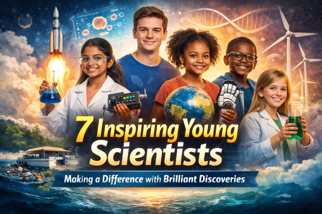Young scientists making a difference through innovation and discovery